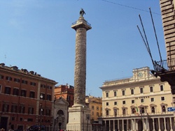La Colonna aureliana, Roma