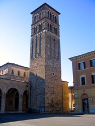 La torre della Cattedrale di Santa Maria