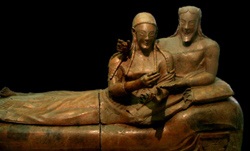 Il Sarcofago degli Sposi, arte etrusca