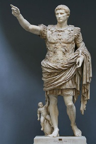 La statua di Augusto di Prima Porta, esempio d'arte romana
