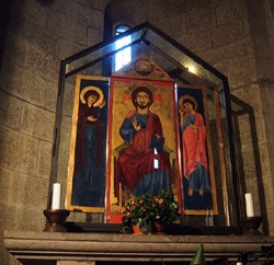 Il trittico bizantino nella chiesa di Santa Maria Nuova, Viterbo